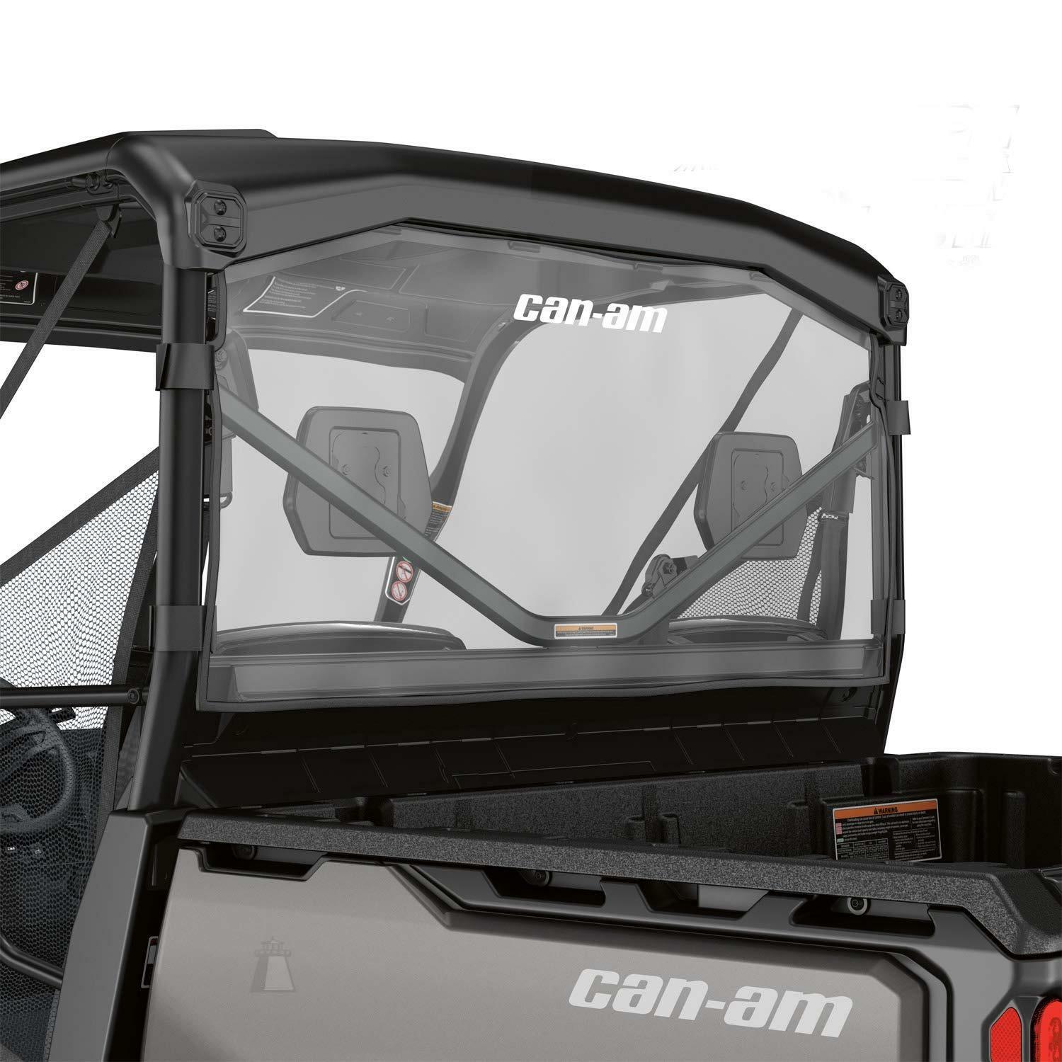 OPEN BOX - Can-Am OEM Soft Rear Window Panel Clear Defender - 715003249