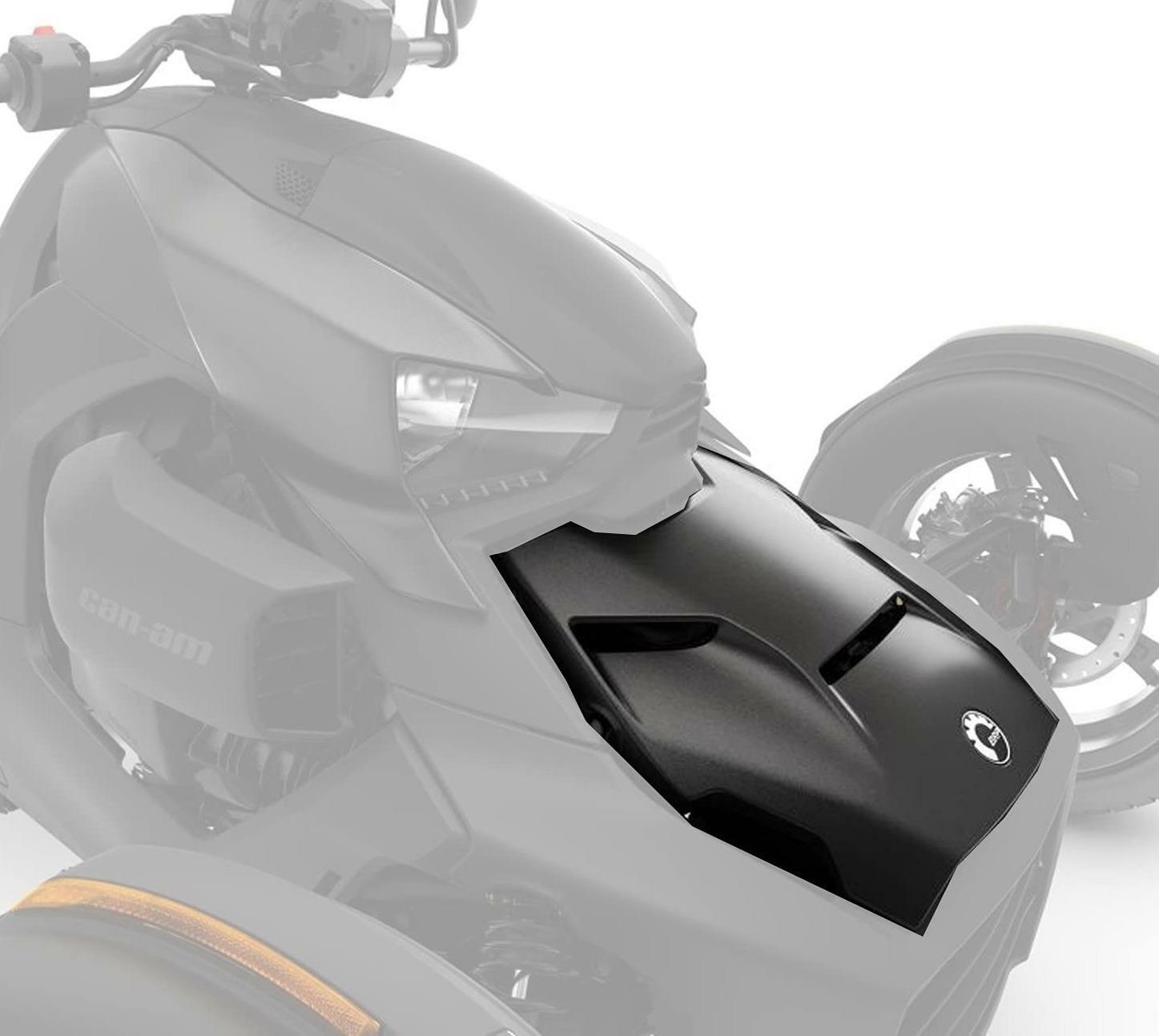 OPEN BOX - OEM Can-Am Carbon Black Epic Hood 219400877 - All Ryker Models B-322