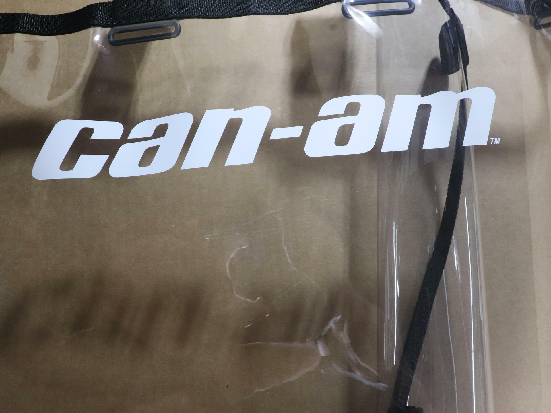 OPEN BOX - Can-Am OEM Soft Rear Window Panel Clear Defender - 715003249