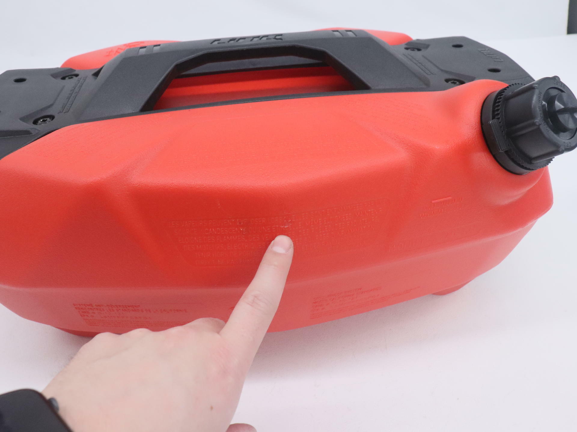 OPEN BOX - OEM Can-Am LinQ Fuel Caddy Stackable Tank 14.5 L 3.7 Gal  860202246