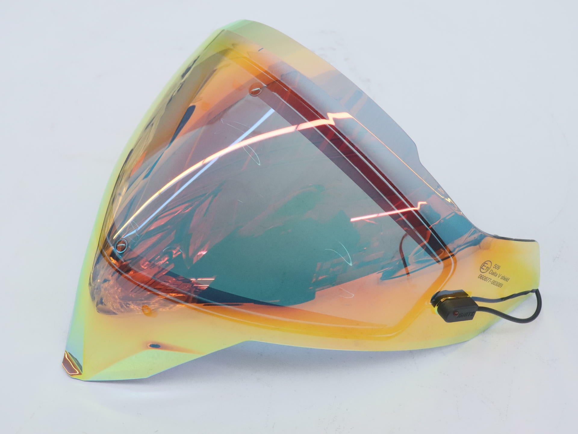 OPEN BOX - 509 Delta V Electric Face Shield Fire Mirror - F01016400-000-401