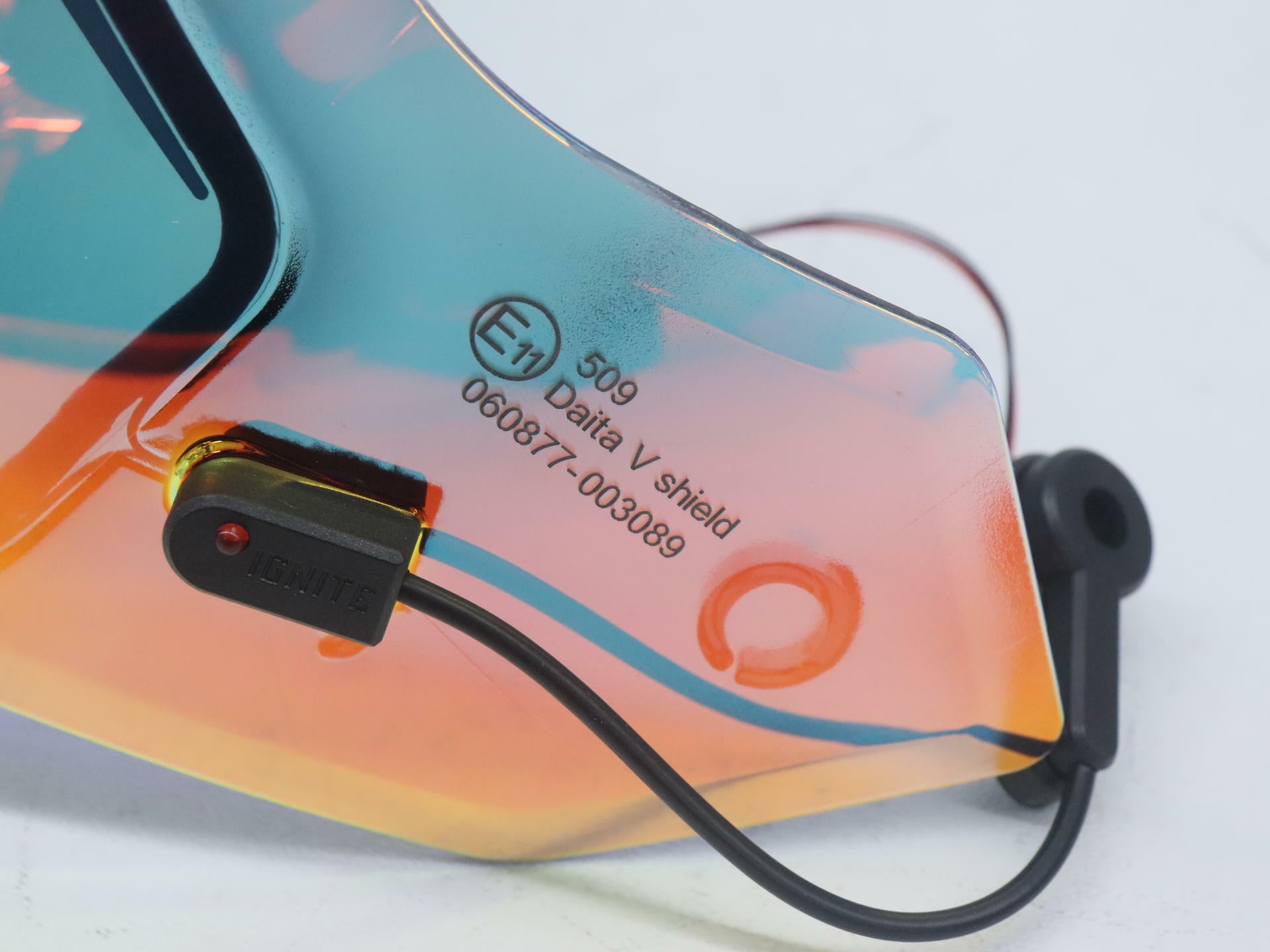 OPEN BOX - 509 Delta V Electric Face Shield Fire Mirror - F01016400-000-401