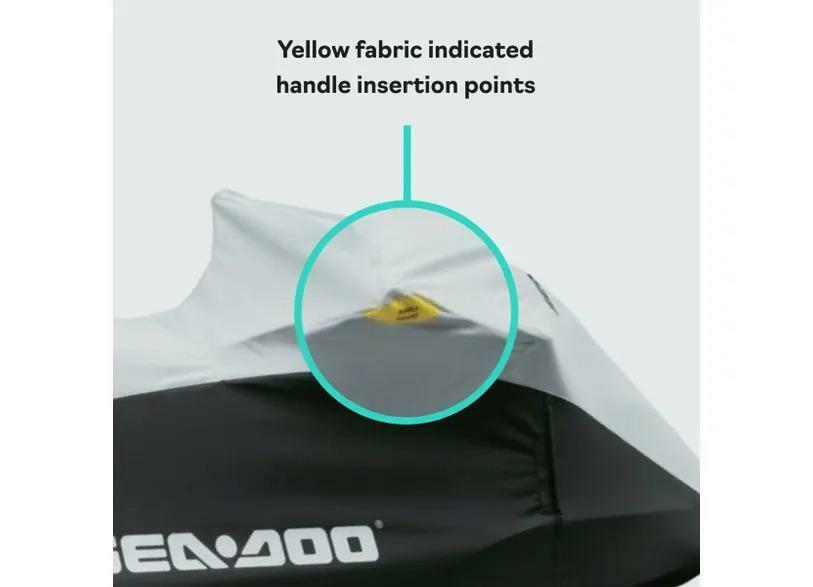 OPEN BOX - OEM Sea-Doo Trailering Cover BLACK/GREY 295100723 - for 2012-2019 GTR