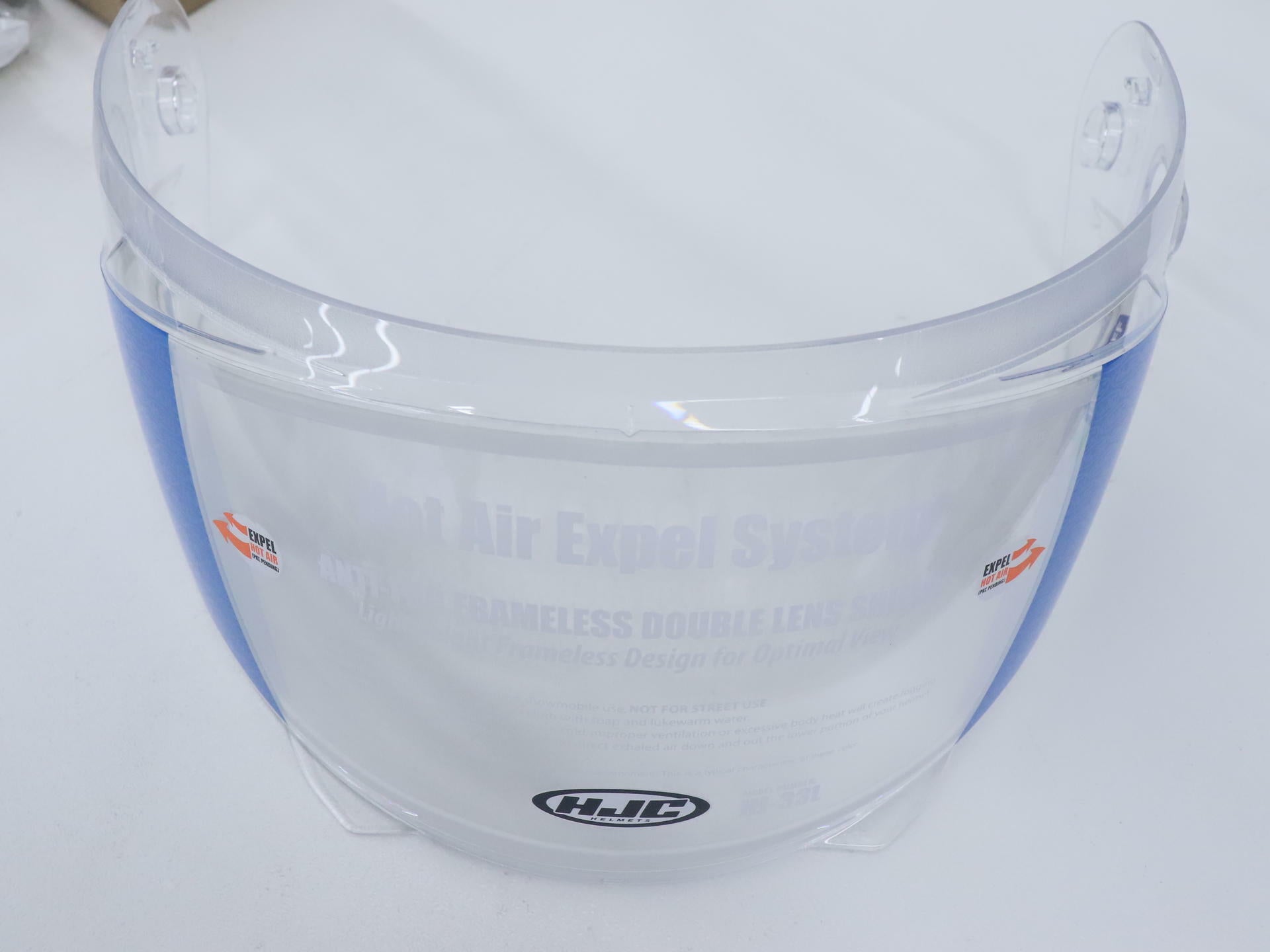 OPEN BOX - HJC I90 HJ-33 Frameless Dual Lens Snow Shield 0947-9500-01