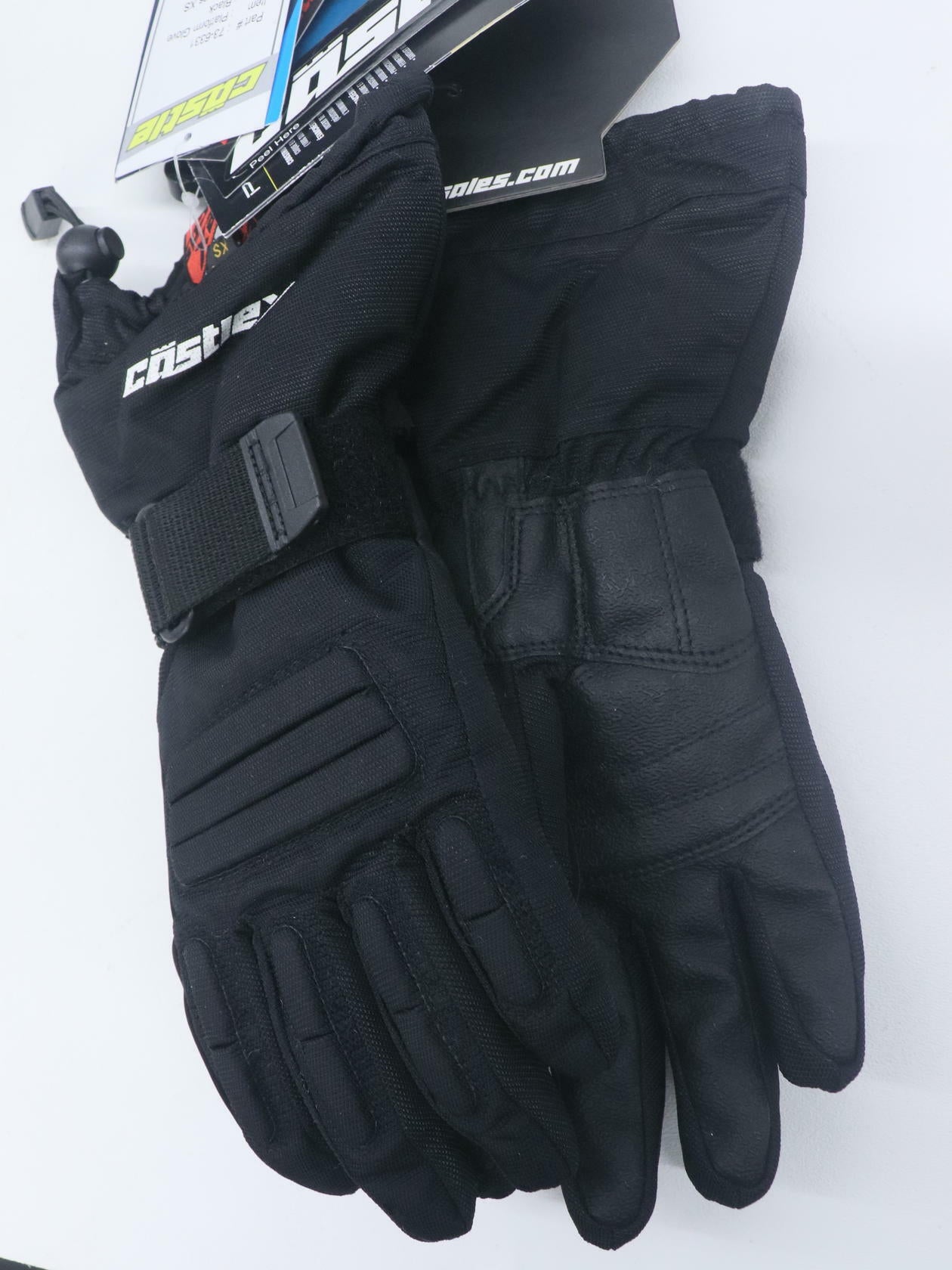 OPEN BOX - Castle X Platform Snowmobile Glove Womens XS Black - 73-6331