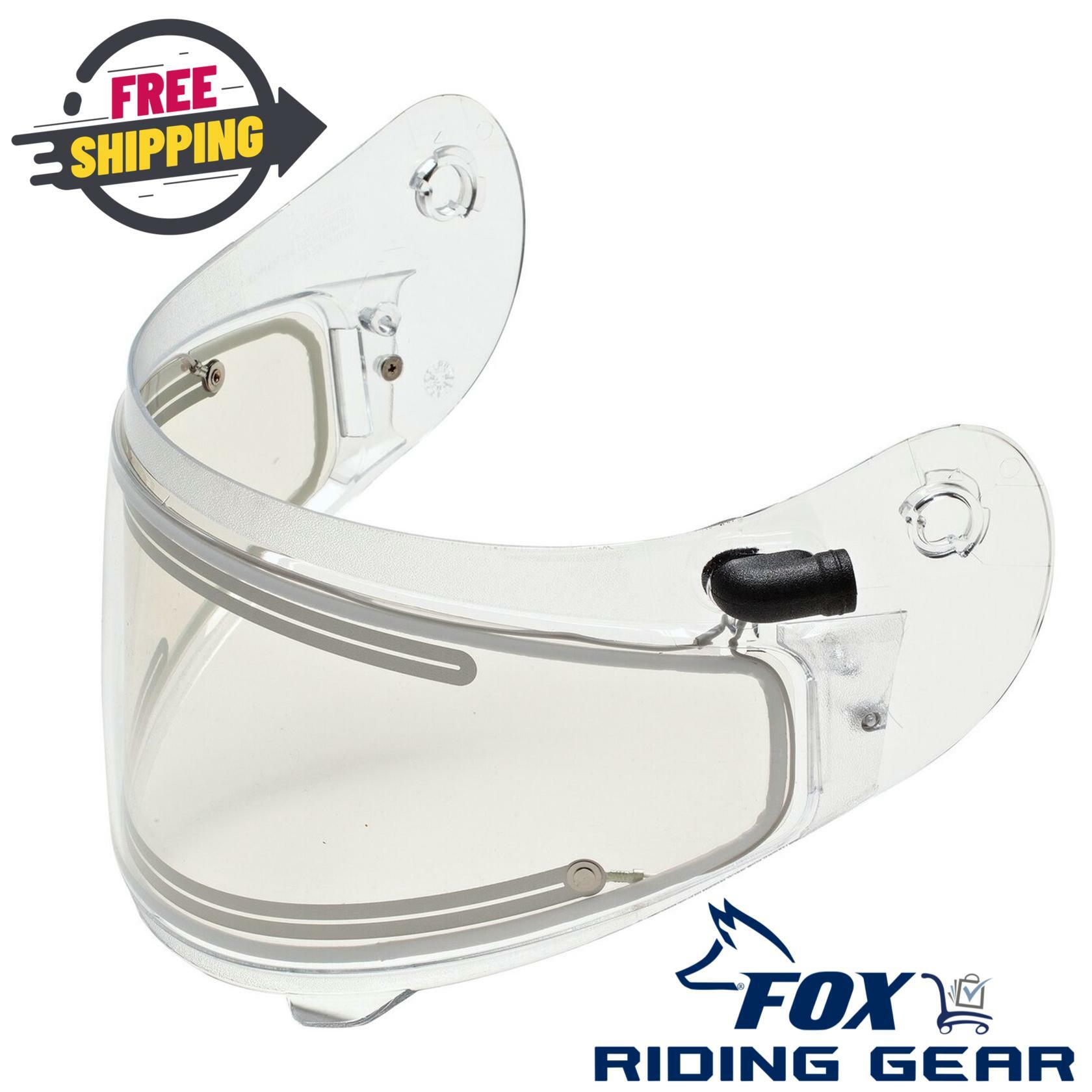 HJC HJ-09 Frameless Clear Dual Lens Electric Shield CL-15 16 - 19-024 - Open Box
