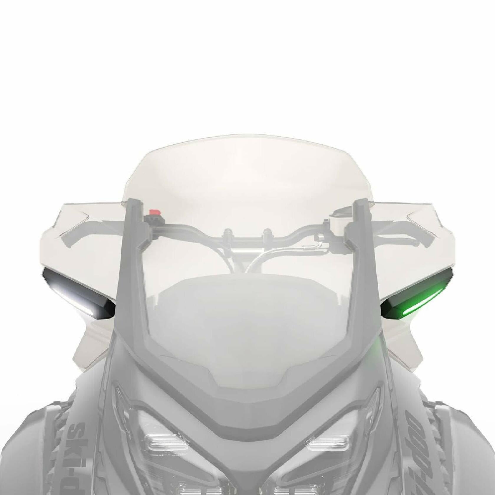 Ski-Doo OEM, Lynx LED Signal Lights For Windshield, Sold in Pairs, 860202703