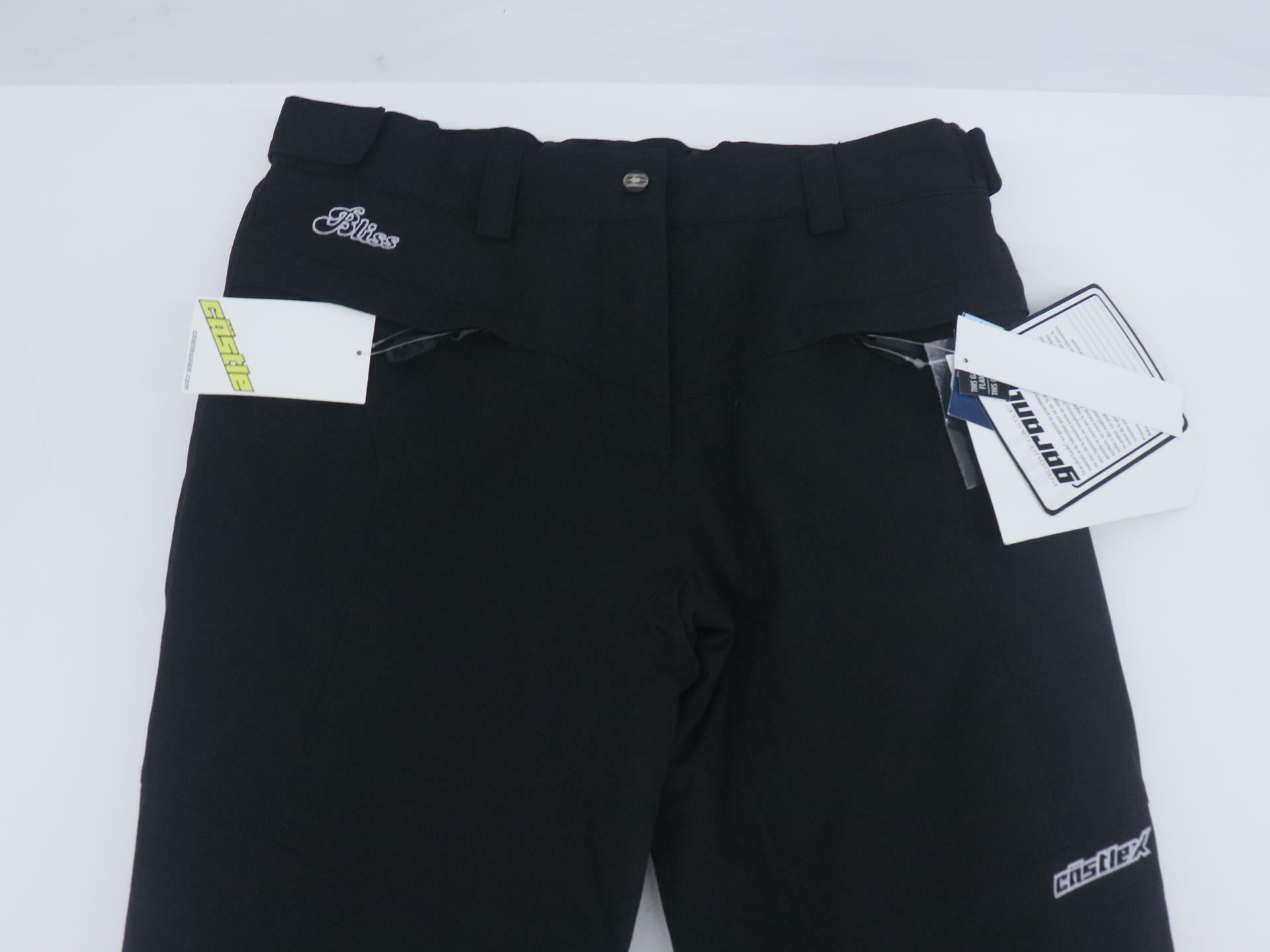 OPEN BOX - Castle X Snow Pants Bliss G2 Black - WOMENS LARGE SHORT - 73-3576S