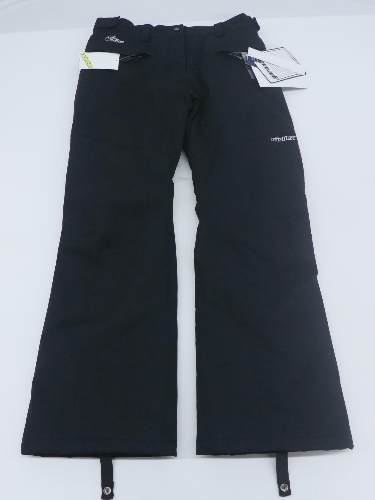 OPEN BOX - Castle X Snow Pants Bliss G2 Black - WOMENS LARGE SHORT - 73-3576S