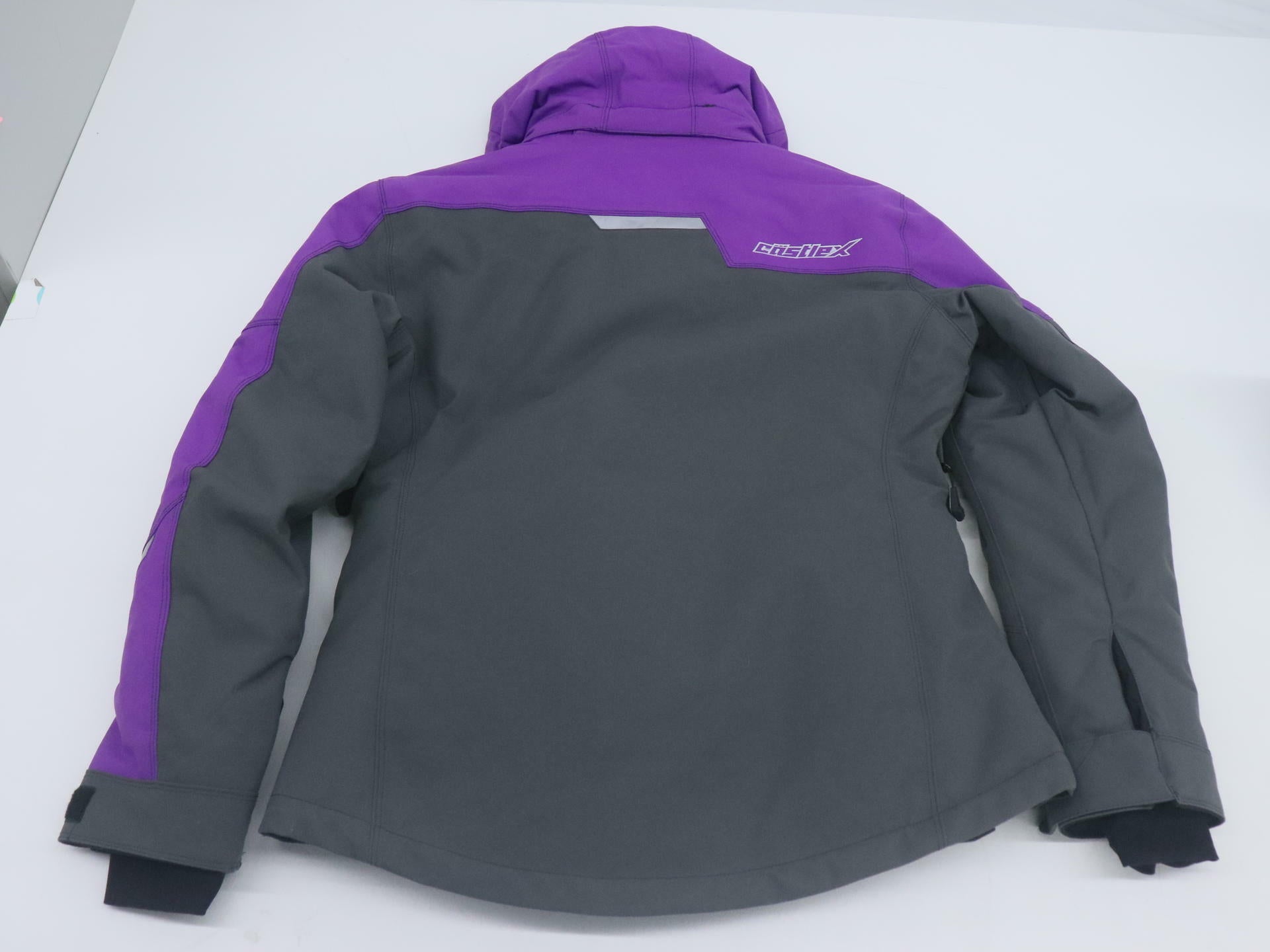 Castle X Womens Polar Winter Jacket Grape Charcoal Small 71-4392 - Open Box