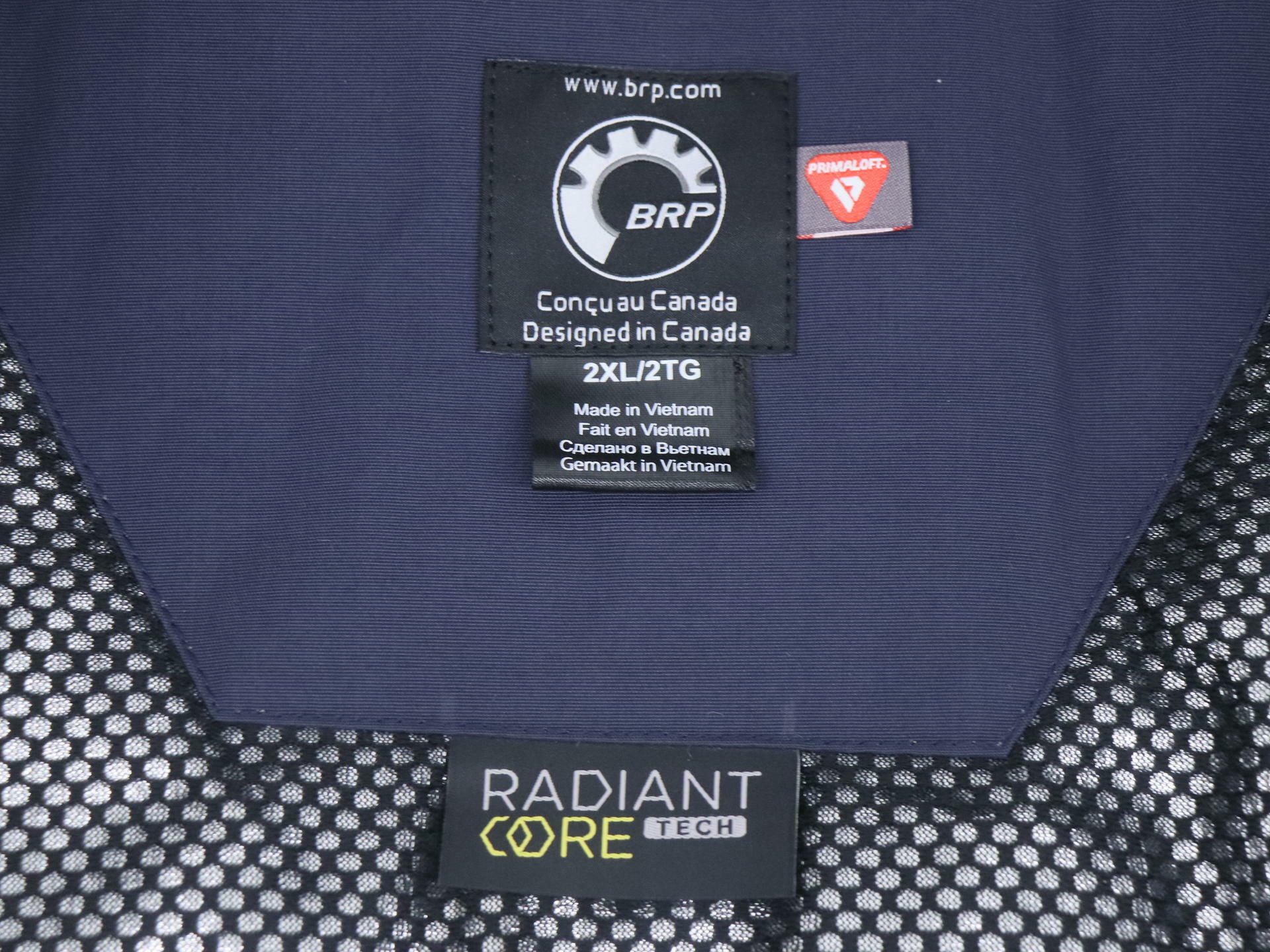 Ski-Doo X-Team Womens Jacket Marine Dark Navy 2XL 4409451416 - Open Box