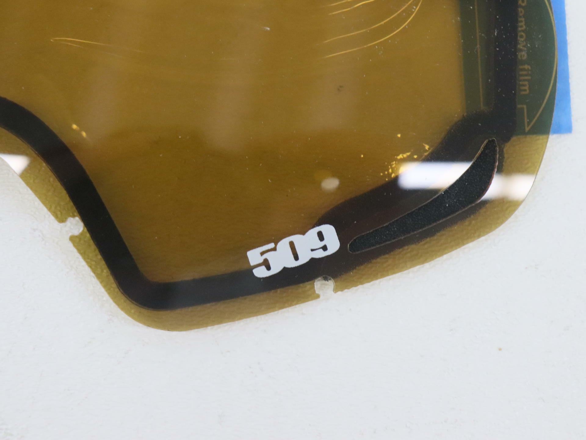 509 Sinister X5 Goggle Lens Polarized Yellow Tint 509-X5LEN-15-HPYL - Open Box