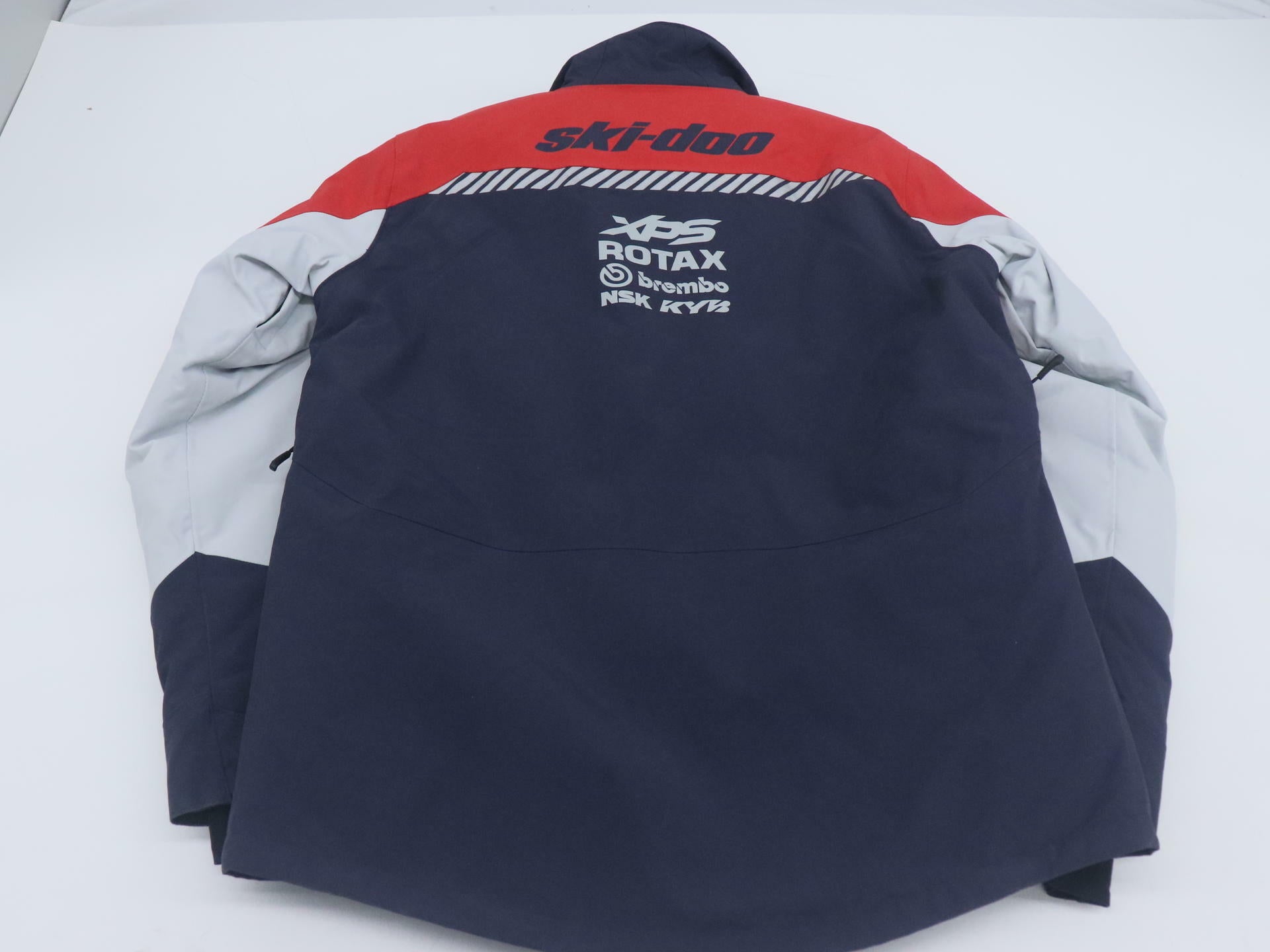 Ski-Doo X-Team Mens Snowmobile Jacket Marine Navy Red MD 4409370616 - Open Box