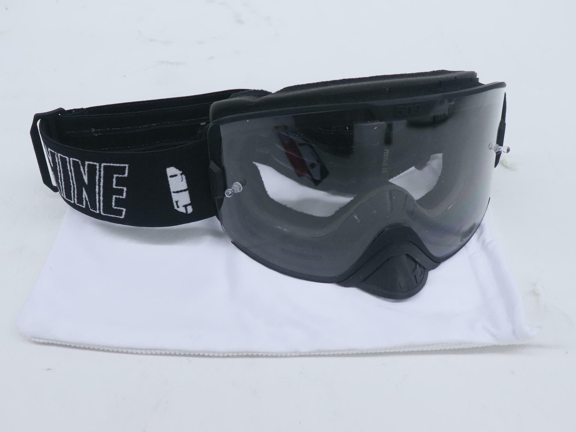 509 Kingpin Goggle Black Frame & Clear Lens - F02003500-000-004 - Open Box