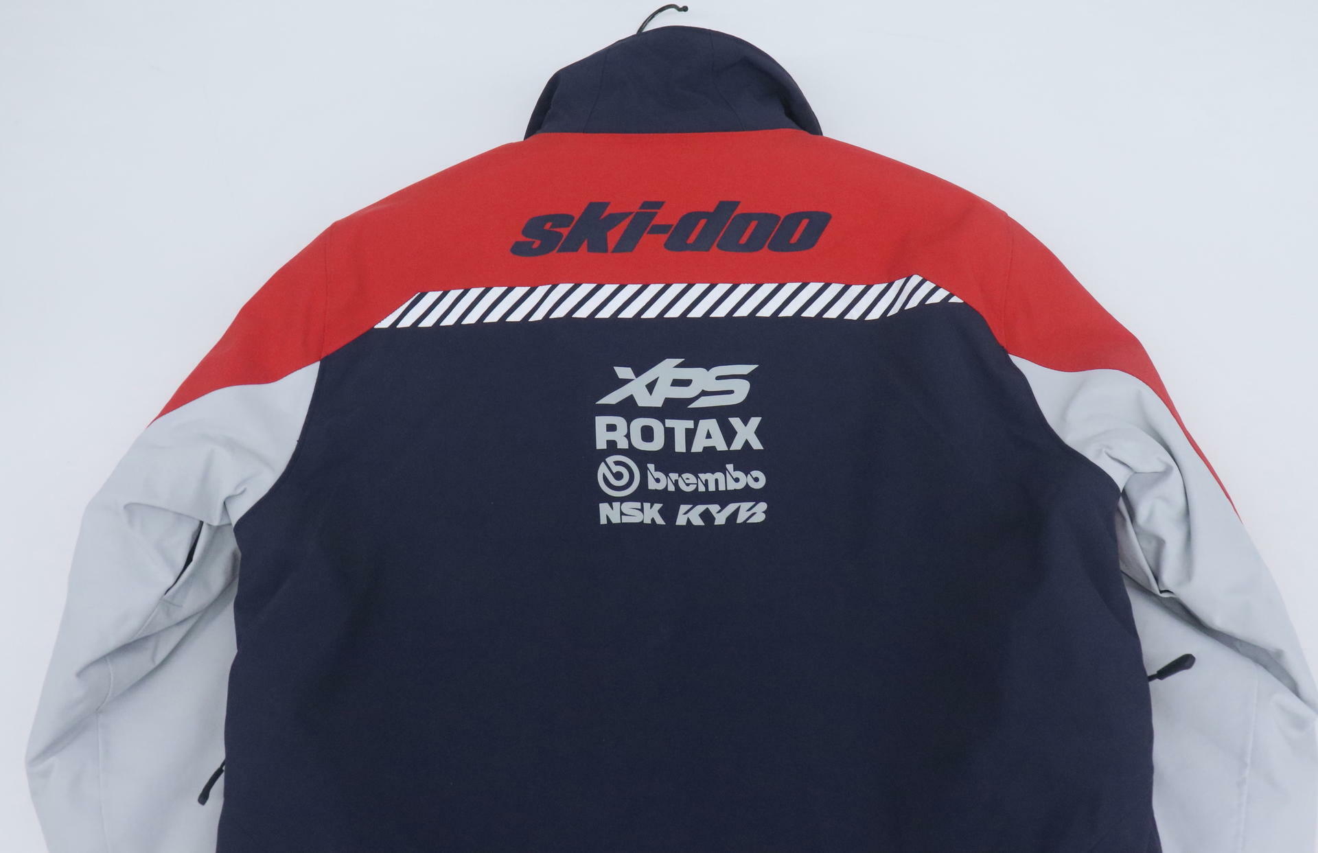 Ski-Doo X-Team Mens Snowmobile Jacket Marine Navy Red MD 4409370616 - Open Box