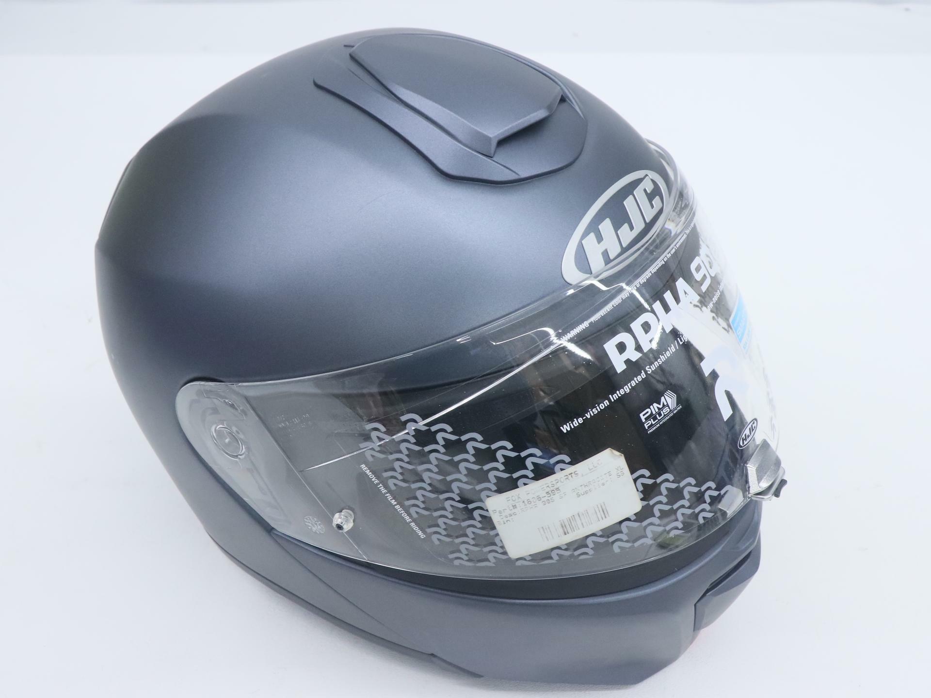 HJC Helmet Modular Semi-Flat Anthracite ADULT XL RPHA 90SF - 1806-595 - Open Box