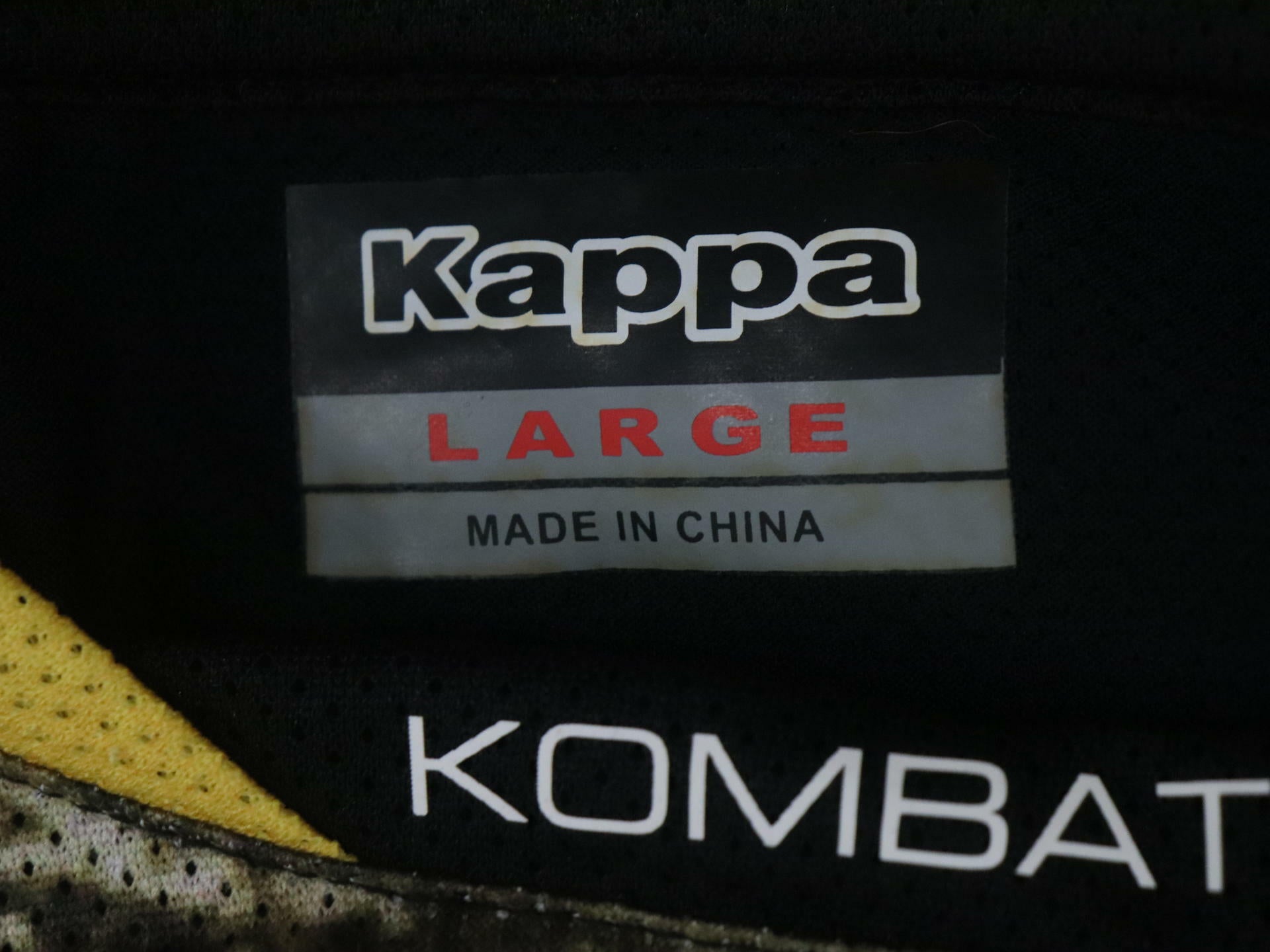 Kappa Kombat Technical Jersey Short Sleeve Camo Mens Large 2866530910 - Open Box