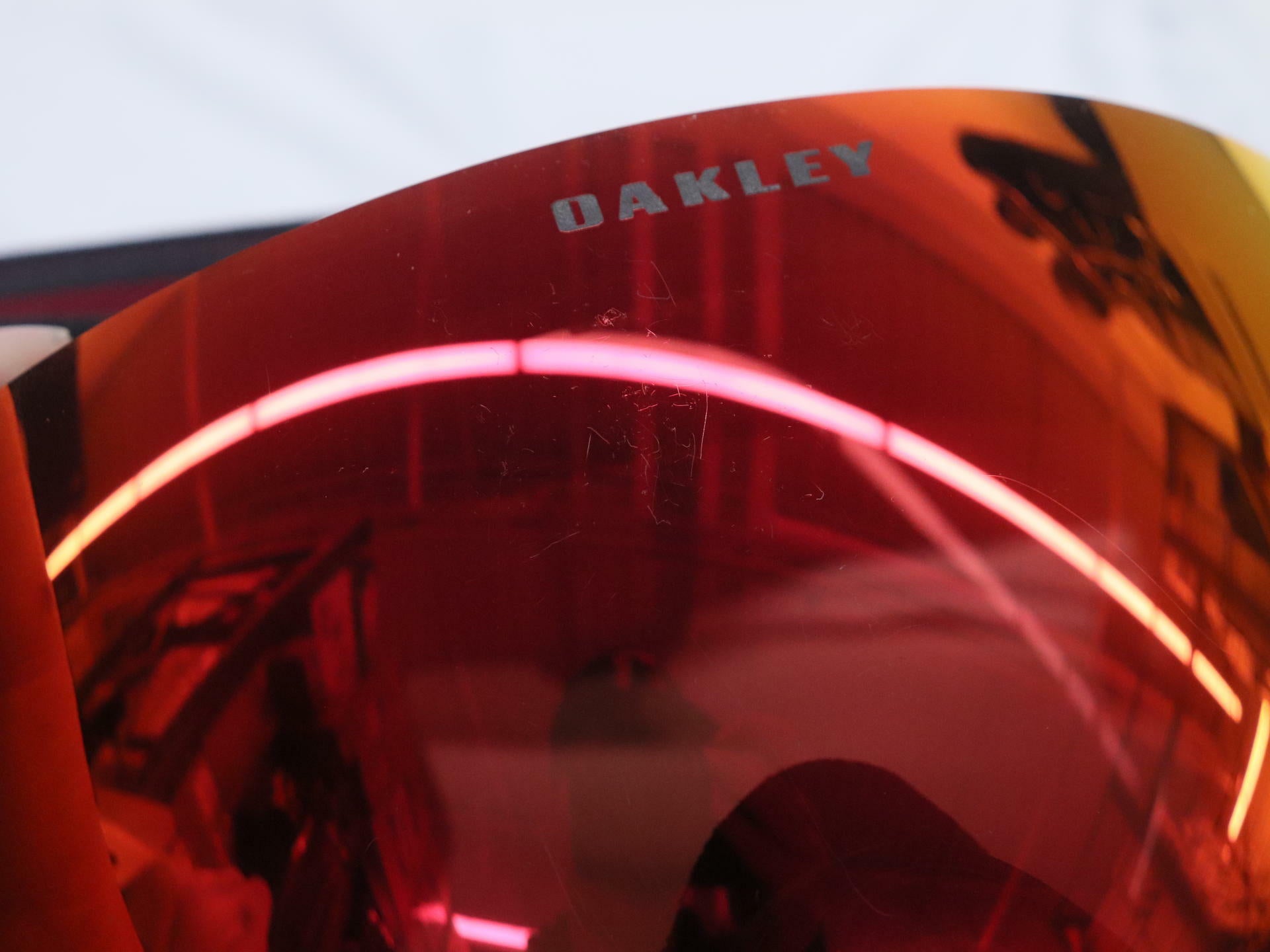 Oakley Flight Deck Goggles Iron Brick Prizm Torch Iridium OO7050-41 - Open Box