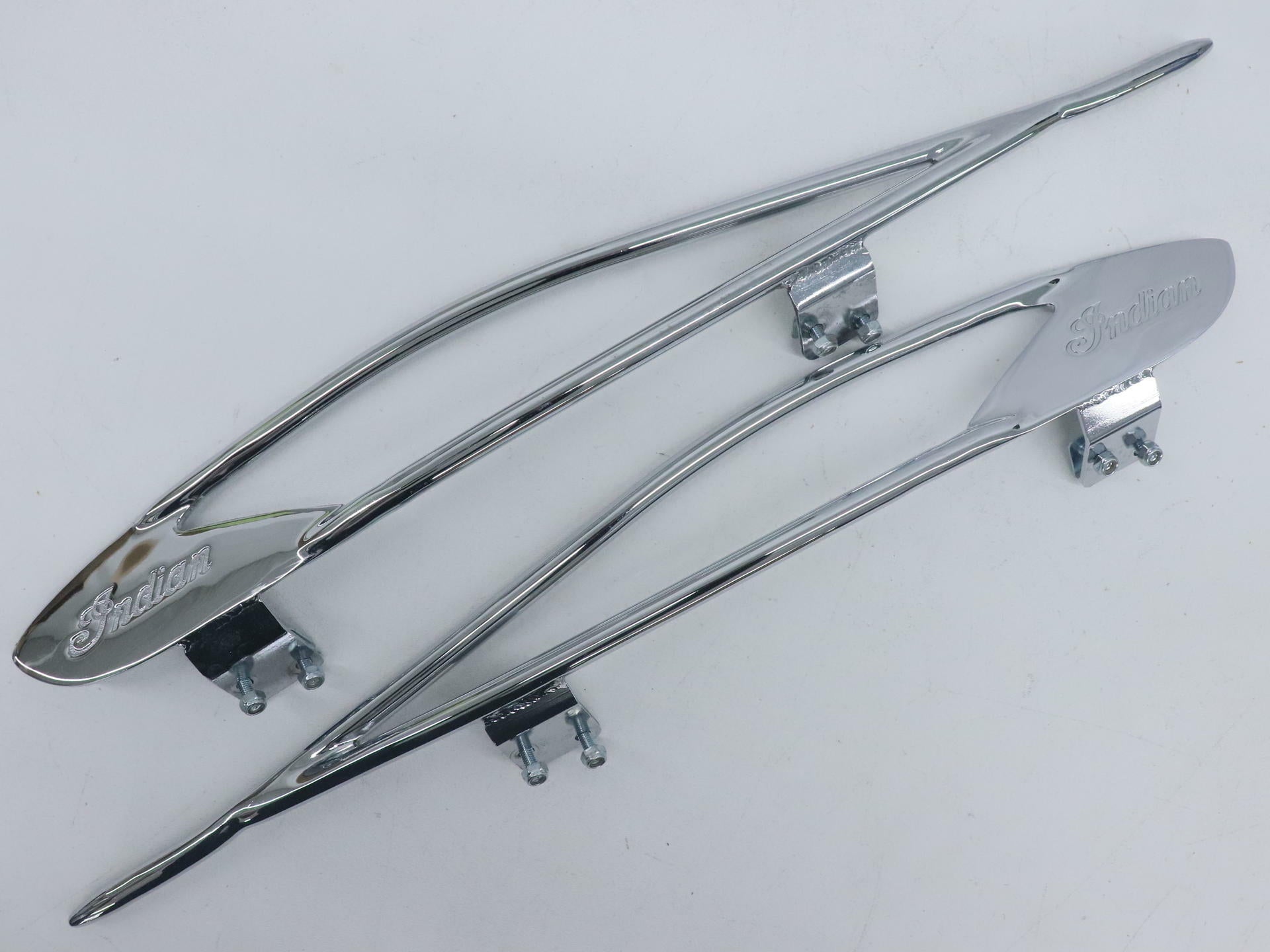 OEM Indian Saddlebag Protectors Chrome Chieftain - 2880917-156 - Open Box