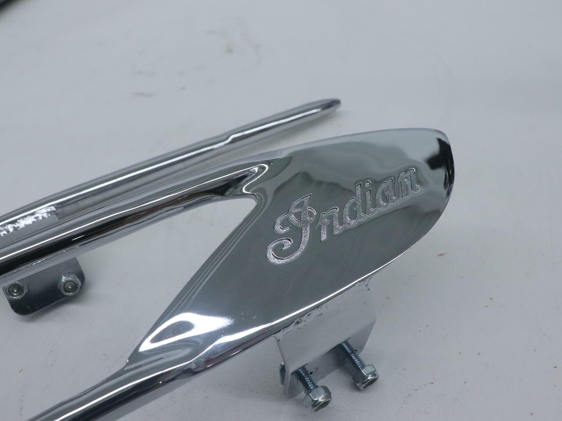 OEM Indian Saddlebag Protectors Chrome Chieftain - 2880917-156 - Open Box