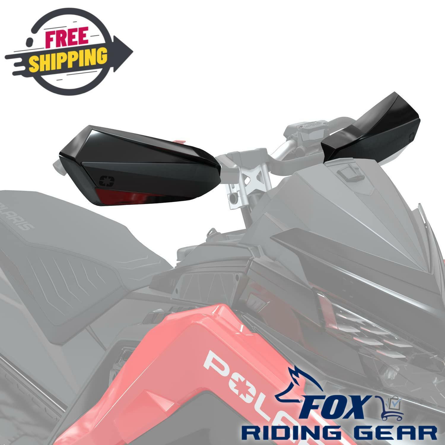 OPEN BOX - OEM Polaris Black Defend Handguards 2884616-266 - Indy Switchback
