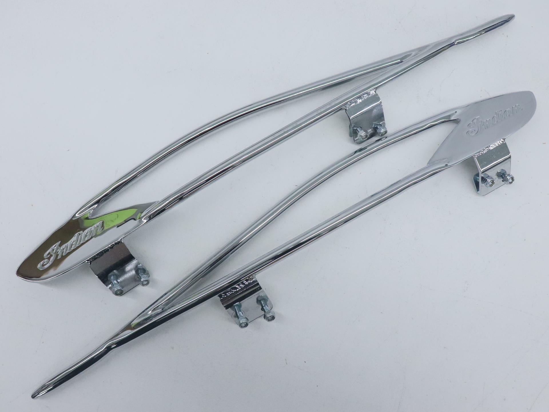 OEM Indian Saddlebag Protectors Chrome Chieftain - 2880917-156 - Open Box
