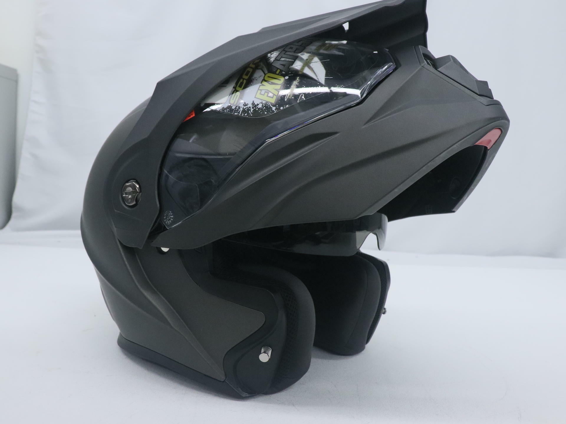 Scorpion Helmet EXO-AT950 - Matte Anthracite - Adult SM - 75-1412S - Open Box