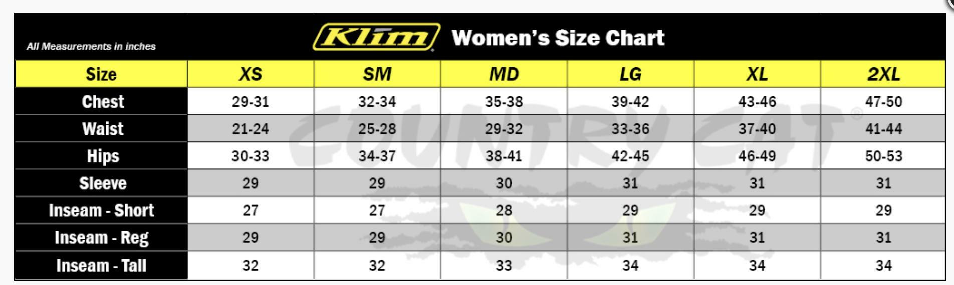 Klim Allure Bib Insulated Black - Women's Large - 3376-008-140-000 - Open Box