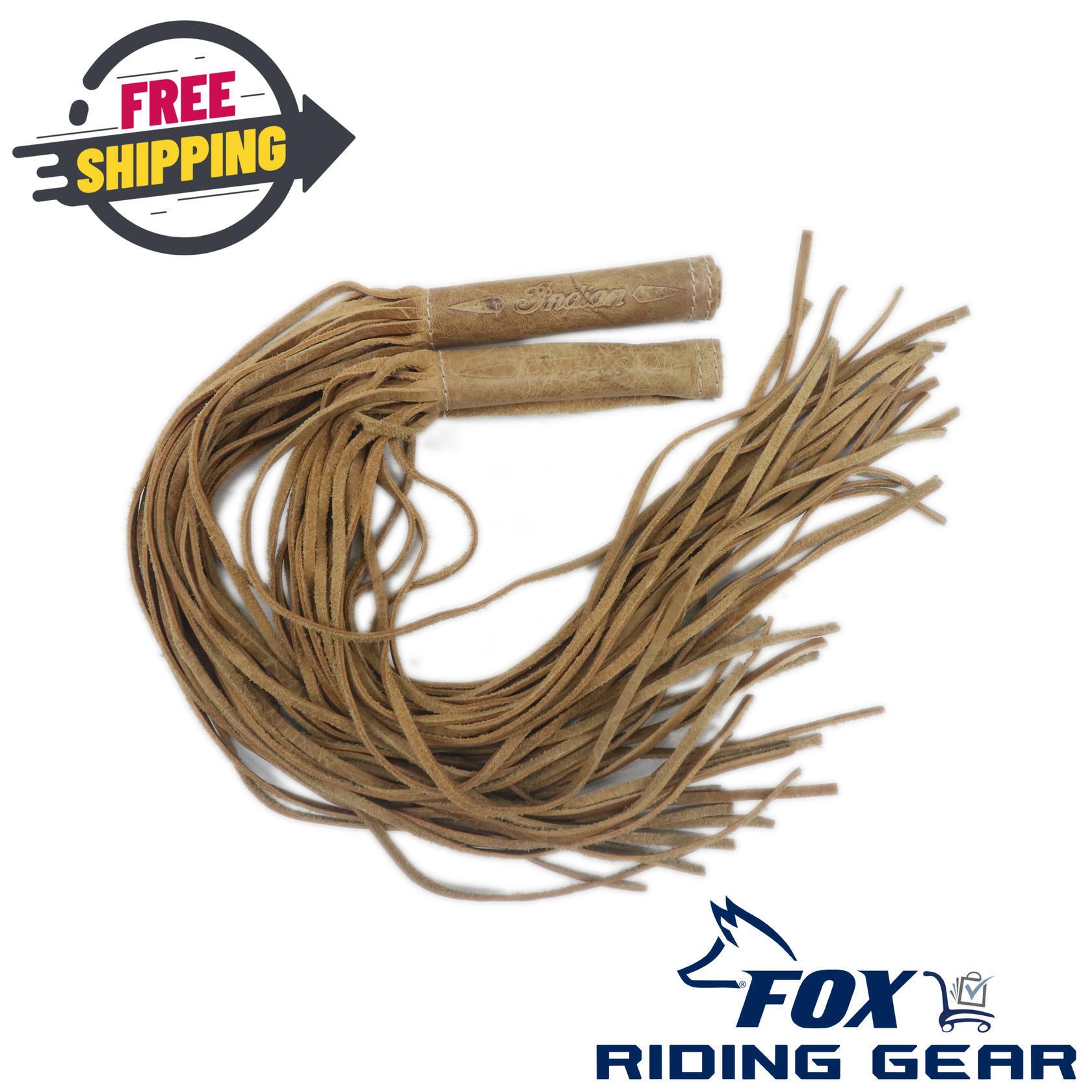 OPEN BOX - OEM Indian Tan Tassel Grip Set - Chieftain Dark Horse - 2879553-02