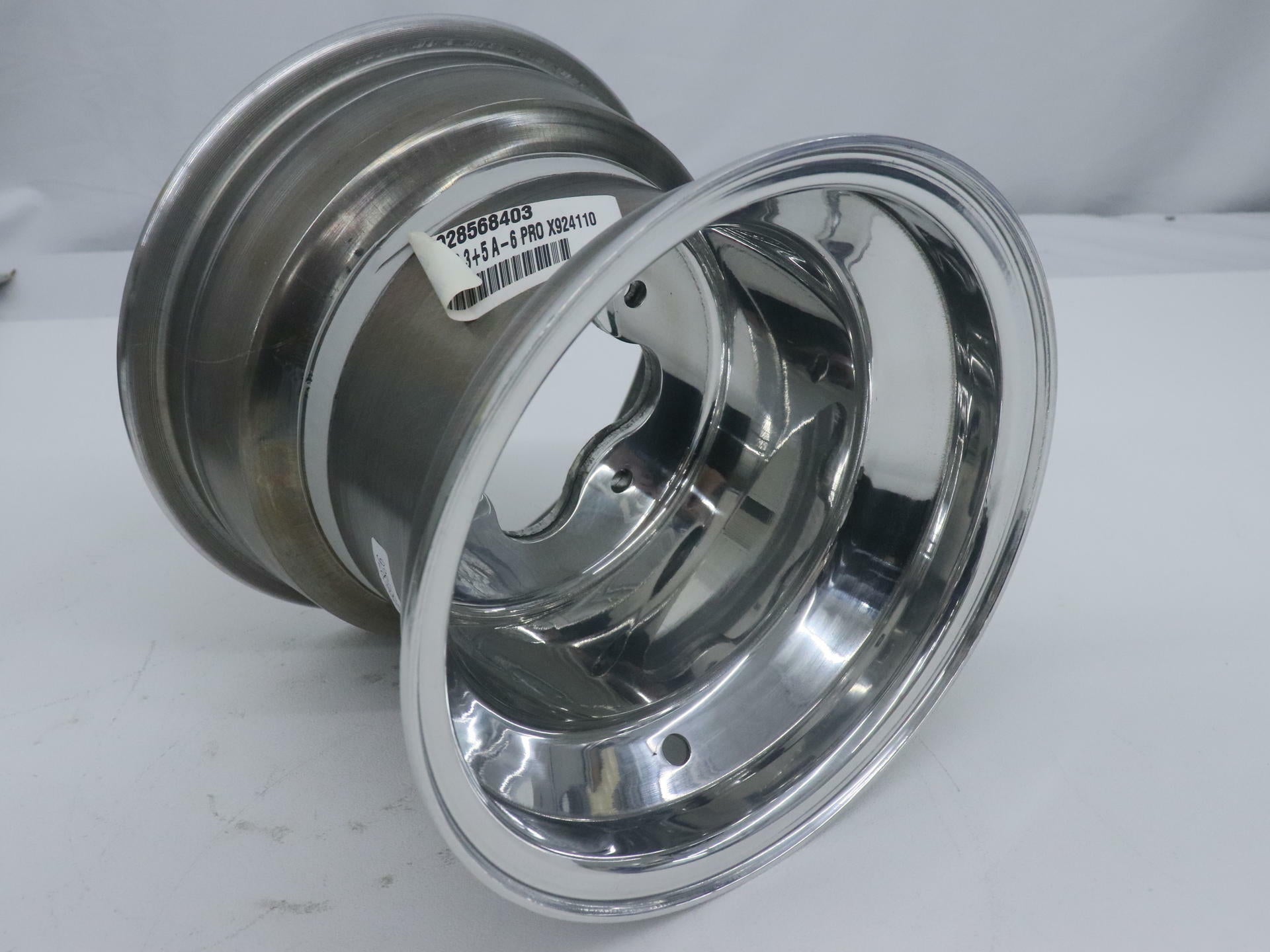 ITP 9X8 3+5 4/110 9” A-6 Pro Polished Rim Wheel ATV/UTV - 0928568403 - Open Box