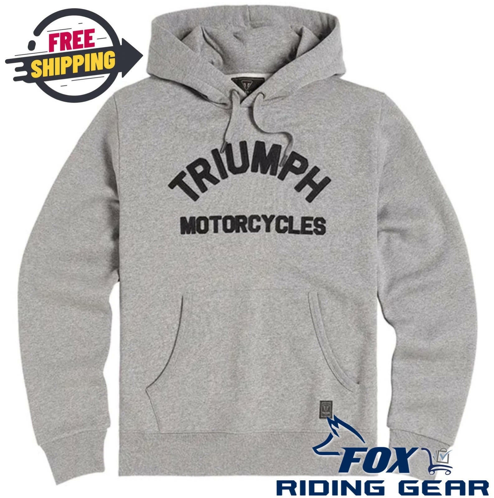 Triumph Carrick Motorcycle Pull-On Hoodie Mens XXL MSWS2341-XXL -OPEN BOX