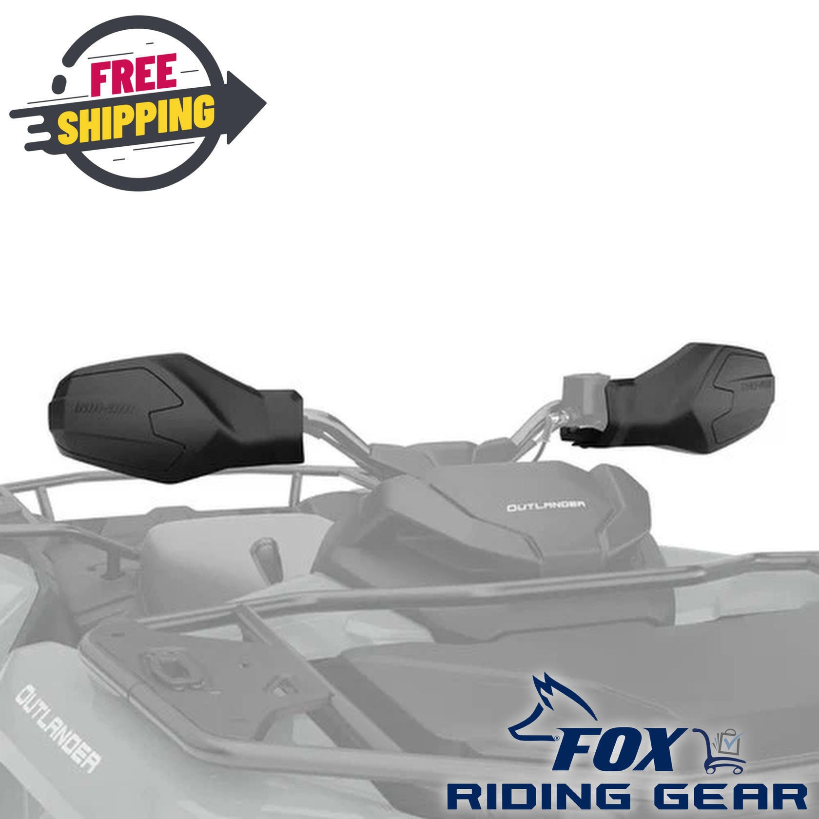 Can-Am 715005361 BRP Handlebar Air Deflector B-160 Kit XC Outlander 500 850 700 - Open Box