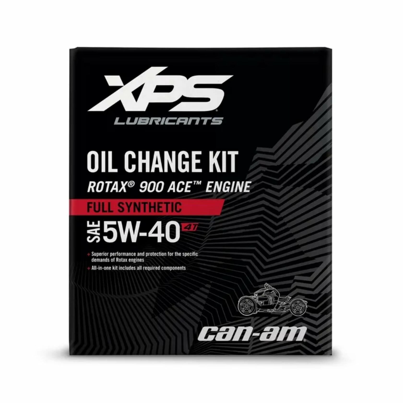 BRP 9779491 Ryker 4T 5W-40 Full Synthetic Oil Change Kit Rotax 900cc
