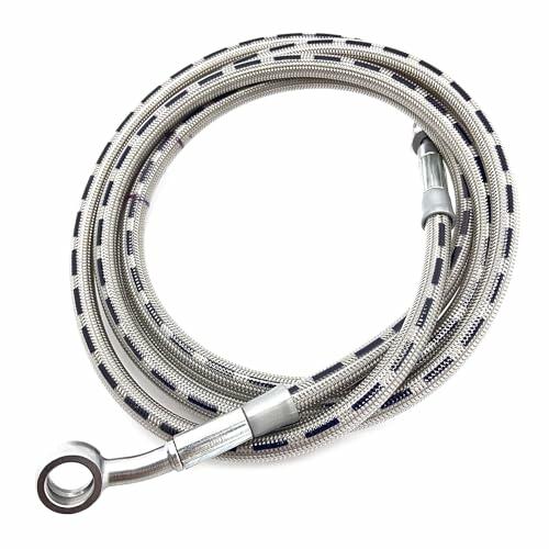 Polaris RZR Brake line, Rear, Left, 67.32 in, Genuine OEM Part 1912000, Qty 1