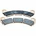 Polaris Sintered Front Brake Pads Set for Specific RZR Turbo R, Turbo R 4 and Pro XP Models Including LE, Sport, Premium, Ultimate and More, Genuine OEM Part, Includes 2 Pads - 2208162