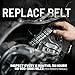 Polaris Ranger Drive Belt, for Specific Ranger XP 800 HD EPS, XP 800 EPS, and XP 800 Models, Genuine OEM, Runs Cooler, No Clutch Recalibration - 3211136