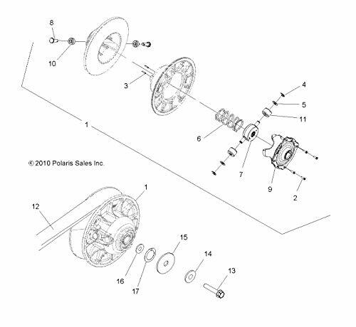 Polaris Sportsman ATV Drive Belt, for Specific Sportsman X2 550, Sportsman 550 and HD Models, Genuine OEM, Runs Cooler, No Clutch Recalibration - 3211153