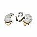 Polaris Brake Pads Kit, Set of Two Brake Pads Specific for RZR Turbo S 4, RZR Turbo S 4 Velocity, RZR XP 4 Turbo S, RZR XP 4 Turbo S Velocity, High Performance Brake Pad Kit, OEM Part 2207667
