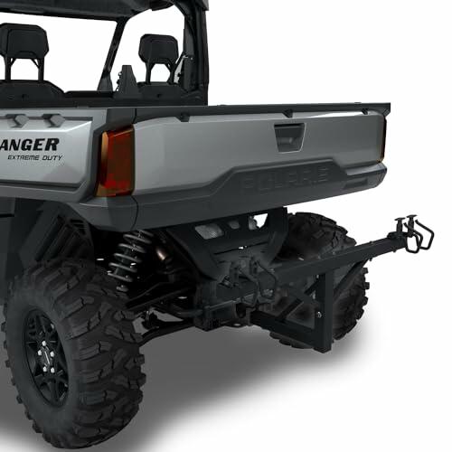 Polaris Trash Can Hitch and Hauler for Ranger and Xpedition, Quick Attach, Hardware Included, Easy Tow - 2889876