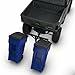 Polaris Trash Can Hitch and Hauler for Ranger and Xpedition, Quick Attach, Hardware Included, Easy Tow - 2889876