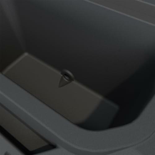 Polaris Lock & Ride 28 Quart Rear Cooler for RZR Models, Black, 48-Hour Ice Retention, Insulated UTV Cooler, Locking Lid, Food and Drink Storage, Lock & Ride Technology, Genuine OEM - Part 2889612