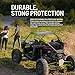 Polaris RZR Lock & Ride 23 Quart Rear Cooler Box  48-Hour Ice Retention Insulated UTV Cooler  Fits RZR Pro R, Pro XP, Pro XP 4, Turbo R Models and More  Locking Lid  OEM Part #2889740