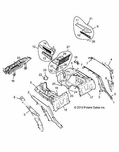 Polaris Frogzskin Intake Pre-Filter, Left and Right, Part 2880123