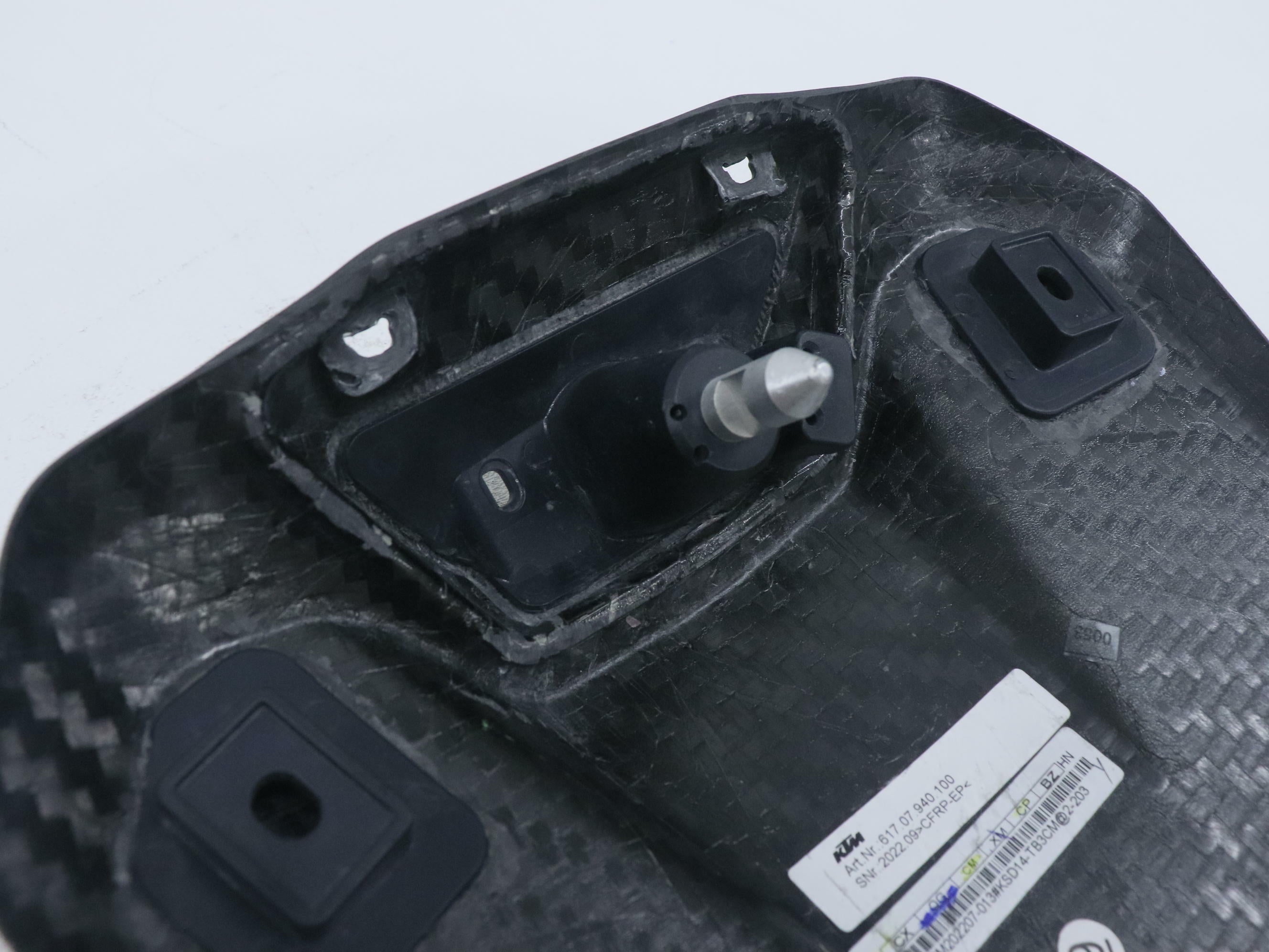 OEM KTM Carbon Pillion Seat Cover 1290 Super Duke R 20-21 61707940144 - OPEN BOX