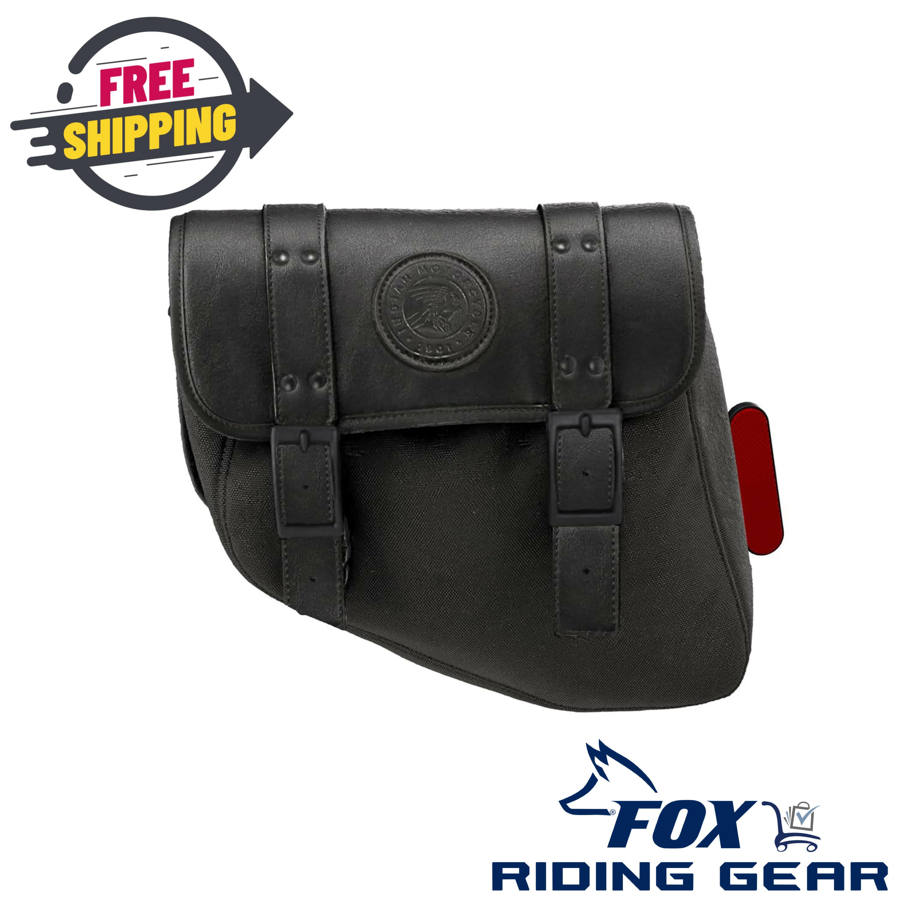 OEM Indian Saddle Bag Left Side Black 2890283-VBA Scout Bobber Sport - OPEN BOX