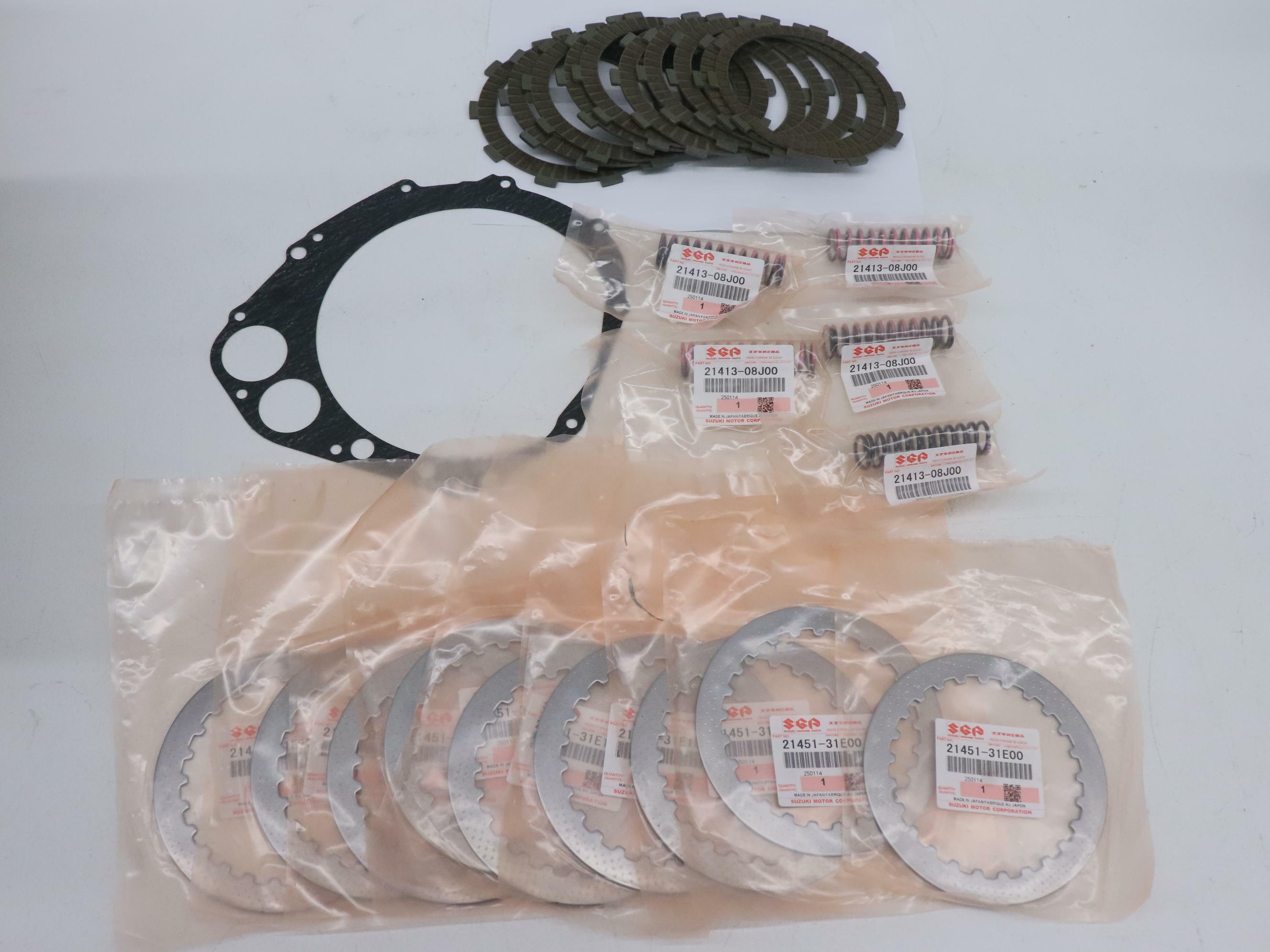 OEM Suzuki Clutch Plate Spring Kit 21400-31830 GSXS 750 17-22 - OPEN BOX