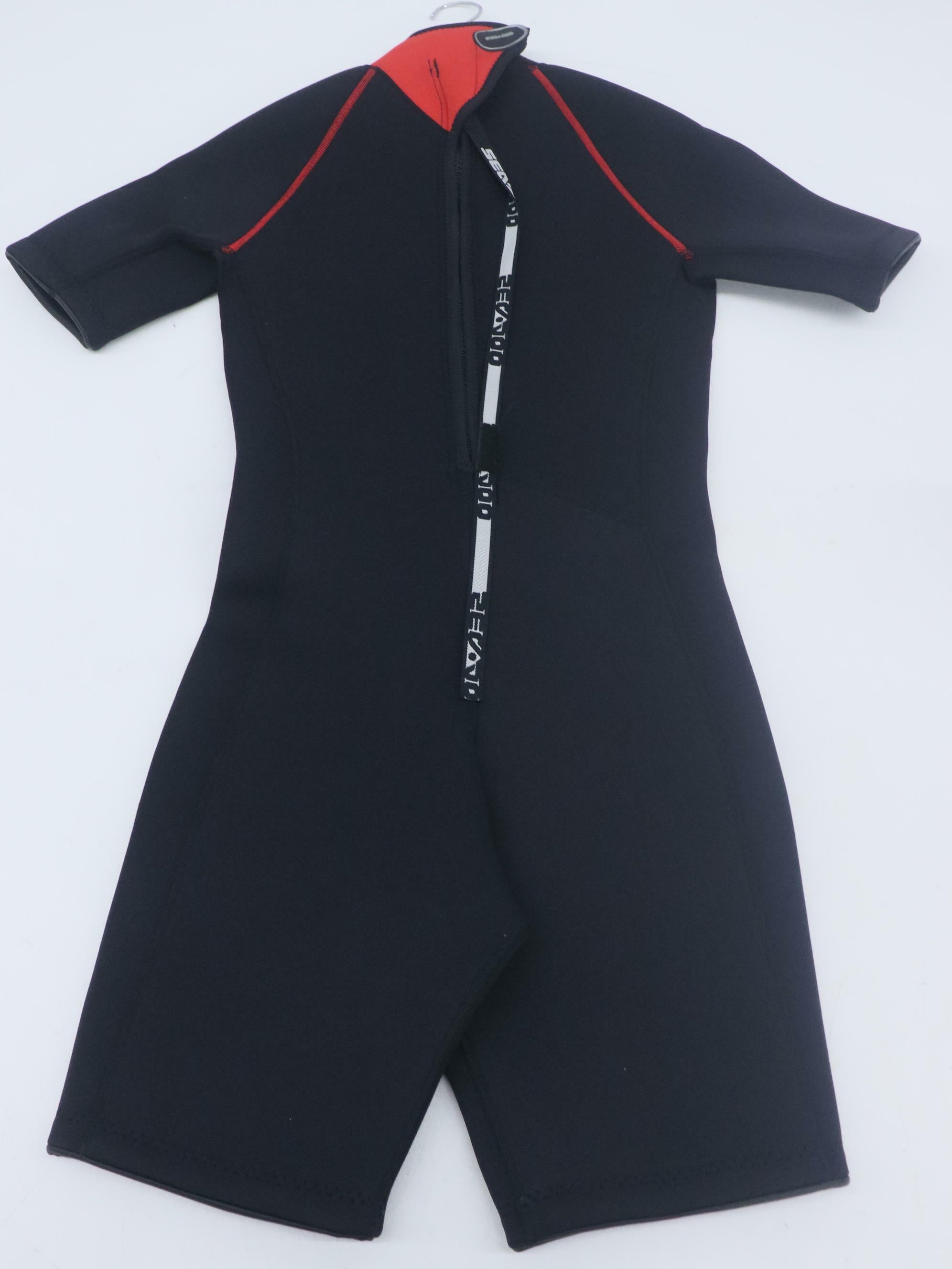 Sea-Doo Escape Shorty Wetsuit Black Red MENS XS - 2867220230 - OPEN BOX