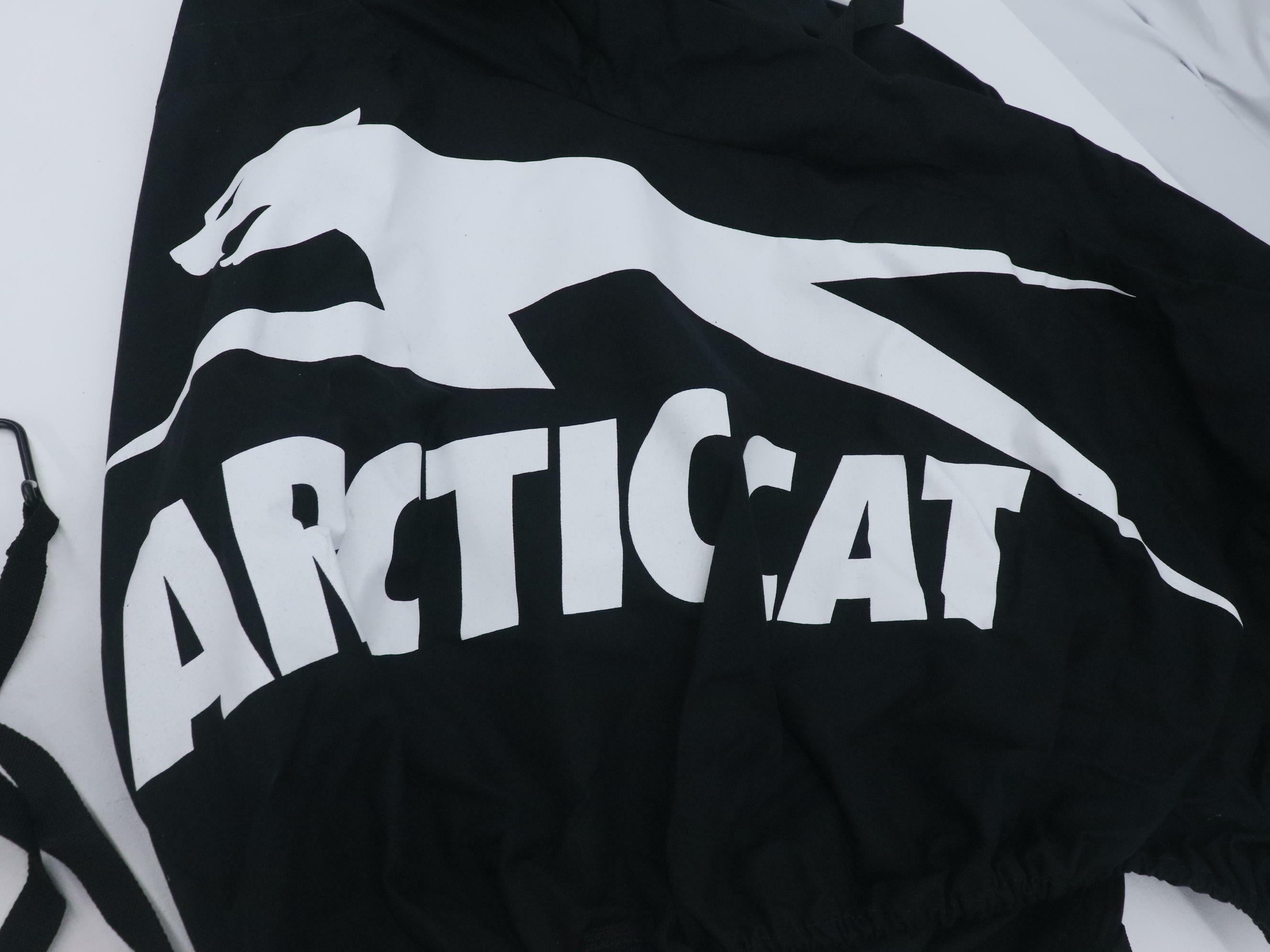 OEM Arctic Cat Canvas Cover Black/White 2018-2027 ZR 200 8639-011 - OPEN BOX