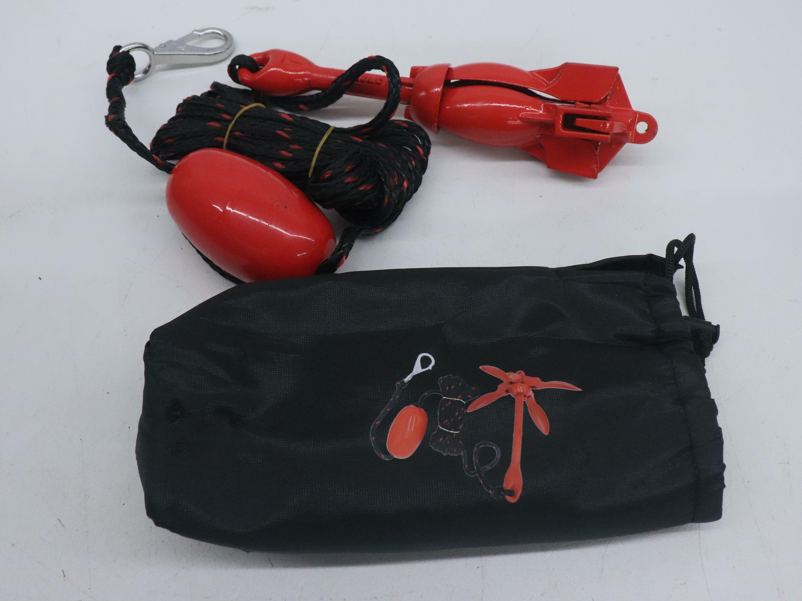 OEM Sea-Doo 3.5LB Folding Anchor w/Rope 295100750 - PWC GTX Spark GTR - OPEN BOX