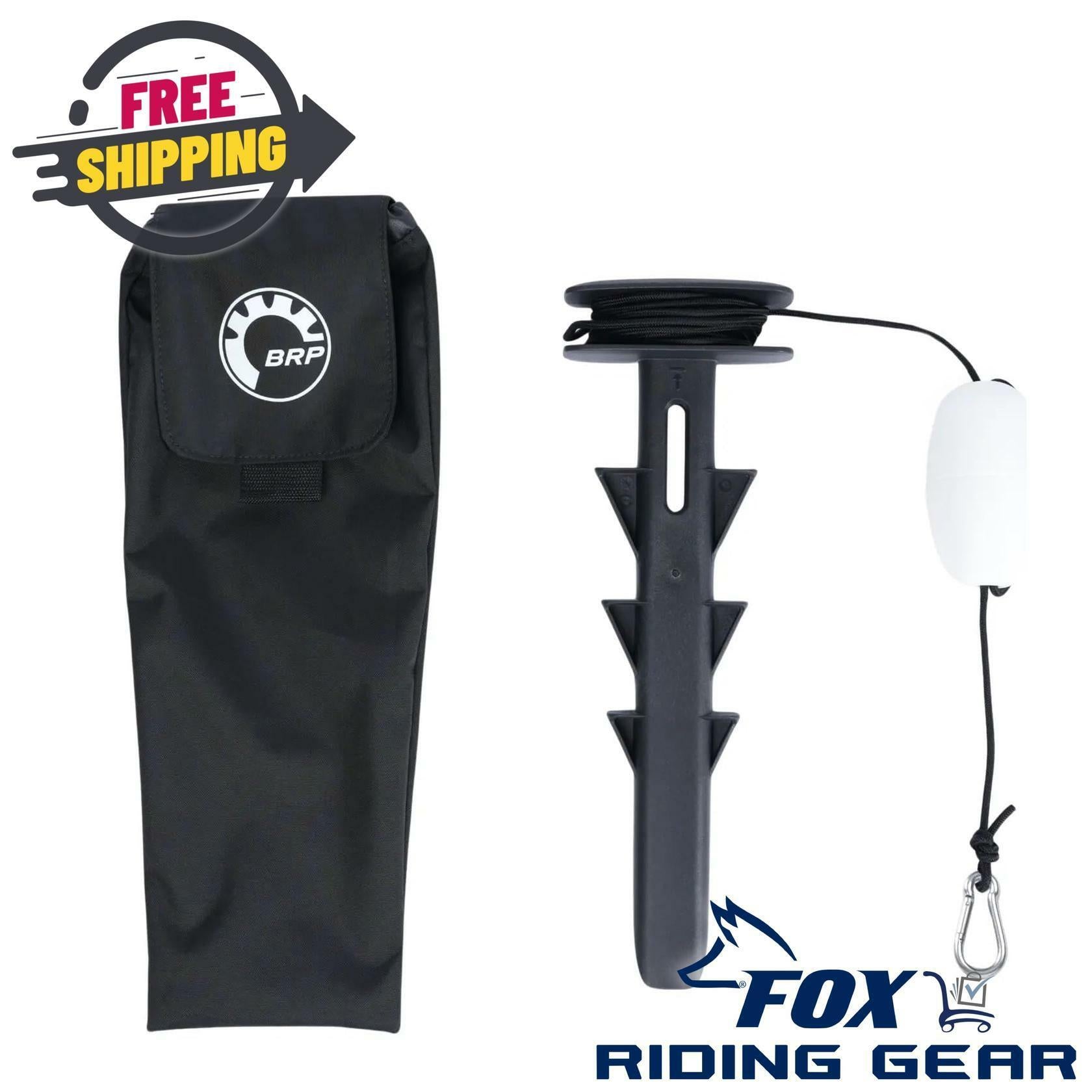 OEM Sea-Doo Sand Spike Anchor & 25ft Rope w/Bag 295101255  - OPEN BOX